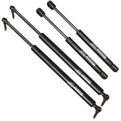 Maxpow 2 HOOD & 2 TAILGATE Lift Supports Struts Compatible With Grand Cherokee 1999 2000 2001 2002 2003 2004 4048 4699 Hood Lift Hood Struts Liftgate Struts Hatch Struts