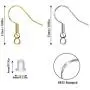 100 Pair 925 Silver Hypoallergenic Earring Hooks, Earring Making Supplies Kit with Ear Wires Fish Hooks and Clear Rubber Earring Backs for DIY Jewelry Making 100 Pair 925 Silver Hypoallergenic Earring Hooks, Earring Making Supplies Kit with Ear Wires Fish Hooks and Clear Rubber Earring Backs for DIY Jewelry Making