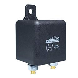 IRHAPSODY 12 V DC 120 Amp 4 Pin Heavy Duty Relay/Split Charge Relay Switch, 4 Terminal Relay