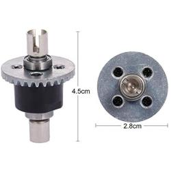 JVSISM 2Pcs Metal Differential Gear 144001-1309 for WLtoys 144001 1/14 4WD RC Car Spare Part