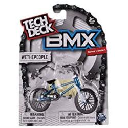 Tech Deck BMX Finger Bike Series 12-Replica Tech Deck Bike Real Metal Frame, Moveable Tech Deck Parts for Flick Tricks Finger Bike Games (Styles Vary)