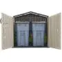 Rubbermaid Slide-Lid Resin Weather Resisrant Outdoor Garden Storage Shed, Roughneck Rubbermaid Slide-Lid Resin Weather Resisrant Outdoor Garden Storage Shed, Roughneck