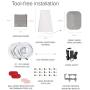 weBoost Home MultiRoom (470144) Cell Phone Signal Booster Kit | Up to 5,000 sq ft | All U.S. Carriers - Verizon, AT&T, T-Mobile, Sprint & More | FCC Approved