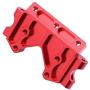 Aluminum Front Bulkhead for Traxxas 2WD Slash Rustler VXL Stampede Bandit 1/10 Truck, Upgrade Parts 2530 2530A, Red