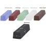 Drixet 6 Piece Buffing, Polishing & Cutting Compound 4 Oz. Kit - Set Includes: Black Emery, Brown Tripoli, White Diamond, Red Rouge, All Purpose Blue & General Green Compounds