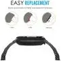 MoKo Watch Band Compatible with Fitbit Versa/Versa 2/Versa lite Edition/Versa Special Edition, Women Men Premium Stainless Steel Metal Replacement Bracelet Strap - Black MoKo Watch Band Compatible with Fitbit Versa/Versa 2/Versa lite Edition/Versa Special Edition, Women Men Premium Stainless Steel Metal Replacement Bracelet Strap - Black
