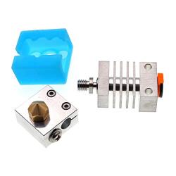 [Gulfcoast Robotics] All Metal Hotend Conversion Kit w/Polished Titanium Heatbreak for Creality Ender 3 Ender 5 and CR10 3D Printers