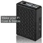 iUniker Raspberry Pi 4 Case, Raspberry Pi 4 CNC Metal Case Aluminium Alloy, Raspberry Pi 4 Heatsink, Pi 4 Cooling Heatsink for Raspberry Pi 4 Model/Pi 4B