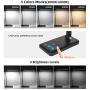 LED Desk Lamp, Desk Lamps for Home Office with USB Charging Port and 3000mah Battery, Eye-Caring Table Lamp with 5 Color Modes and 5 Brightness Levels, 30/60mins Timer Desk Light for Working, Reading