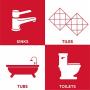 Magic Porcelain 2 Part Epoxy Chip Fix, White Magic Porcelain 2 Part Epoxy Chip Fix, White