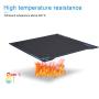 BIQU SSS Ultra-Flexible Removable Spring Steel Sheet Surface Heated Bed Platform 235x235MM 3D Printer Parts Printing Build Plate for Ender 3/Ender3 Pro/BIQU B1