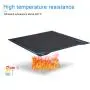 BIQU SSS Ultra-Flexible Removable Spring Steel Sheet Surface Heated Bed Platform 235x235MM 3D Printer Parts Printing Build Plate for Ender 3/Ender3 Pro/BIQU B1