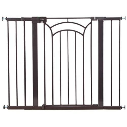 Safety 1st Décor Easy Install Tall & Wide Baby Gate with Pressure Mount Fastening