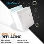 Ultra Durable 3406107 Dryer Door Switch Replacement Part by Blue Stars - Exact fit for Whirlpool & Kenmore Dryers - Replaces 3406109 3405100 3405101 3406100 3406101