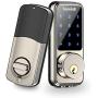 [2021 Newest] Smart Lock Keyless Entry Deadbolt Door Locks, Digital Electronic Bluetooth Deadbolt Door Lock with Keypad, Smart Locks Front Door Work with APP, Code and eKey Auto Lock for Homes Hotels