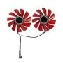 inRobert FDC10U12S9-C Video Card Fan Replacement Red Fan for XFX RX 570 RS Graphic Card RX570 Cooler inRobert FDC10U12S9-C Video Card Fan Replacement Red Fan for XFX RX 570 RS Graphic Card RX570 Cooler