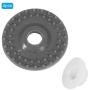 HEEPDD Knitting Machine Rubber Wheel, Metal Knitting Machine Accessory with 4 Ring for Silver Reed SK840 SK830 SK580 SK280 SK270