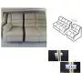 HOWDIA 2 Pack Sofa Snap Sectional Couch Connector Screws HOWDIA 2 Pack Sofa Snap Sectional Couch Connector Screws