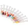 Polishing Lapping Paste, ZFE 12Pcs 5 Gram Diamond Lapping Paste Polishing Compound Syringes 0.5 to 40 Micron for Final Polishing Metal and Jewelry