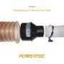 POWERTEC 70136 4-Inch to 2-1/2 Inch Cone Reducer