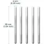 Nose Bridge Strips for Mask, Aluminum Metal Nose Strip, Adjustable Nose Clips Wire for DIY Face Mask Making Accessories for Sewing Crafts,200Pcs