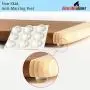 Clear Adhesive Bumper Pads 106-PC Combo Pack (Round, Spherical, Square) - Sound Dampening Transparent Rubber Feet for Cabinet Doors, Drawers, Glass Tops, Picture Frames, Cutting Boards Clear Adhesive Bumper Pads 106-PC Combo Pack (Round, Spherical, Square) - Sound Dampening Transparent Rubber Feet for Cabinet Doors, Drawers, Glass Tops, Picture Frames, Cutting Boards