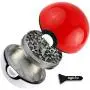 Pokeball Herb Grinder small 2.2 inches or Large 2.7 Inches - With BONUS Scraper Tool - Anime Gifts - Cool Grinders For Herb & Spice With Catcher - 3 Part Grinder