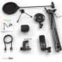FIFINE Studio Condenser USB Microphone Computer PC Microphone Kit with Adjustable Scissor Arm Stand Shock Mount for Instruments Voice Overs Recording Podcasting YouTube Karaoke Gaming Streaming-T669 FIFINE Studio Condenser USB Microphone Computer PC Microphone Kit with Adjustable Scissor Arm Stand Shock Mount for Instruments Voice Overs Recording Podcasting YouTube Karaoke Gaming Streaming-T669