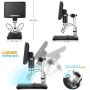 Andonstar Digital Microscope AD207 with 7 inch LCD Display USB Electronic Microscope Camera for Circuit Board Repair Soldering