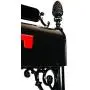 Charleston Large Mailbox & Post System – Black Rust Resistant Mailbox – Includes Address Plaque, Numbers, Scroll & Mounting Hardware – Metal Mailbox with Pineapple Finial Charleston Large Mailbox & Post System – Black Rust Resistant Mailbox – Includes Address Plaque, Numbers, Scroll & Mounting Hardware – Metal Mailbox with Pineapple Finial