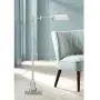 Jenson Modern Pharmacy Floor Lamp Adjustable Swing Arm Brushed Nickel Metal for Living Room Reading Bedroom Office - Regency Hill Jenson Modern Pharmacy Floor Lamp Adjustable Swing Arm Brushed Nickel Metal for Living Room Reading Bedroom Office - Regency Hill
