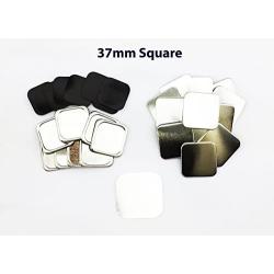 ChiButtons 3737mm Rubber Magnet Button Parts [Metric System] (100 Sets)