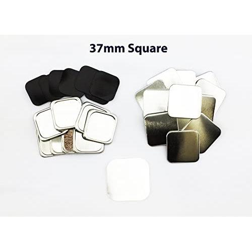 ChiButtons 3737mm Rubber Magnet Button Parts [Metric System] (100 Sets)