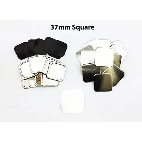 ChiButtons 3737mm Rubber Magnet Button Parts [Metric System] (100 Sets)