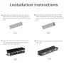 NVMe Heatsinks for M.2 2280mm SSD Double-Sided Cooling Design(red) NVMe Heatsinks for M.2 2280mm SSD Double-Sided Cooling Design(red)