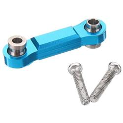 SLING Servo Rudder Rod Metal Upgrade Rc Car Parts for Wltoys A959-B A969 A979,Blue