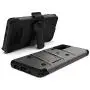 ZIZO Bolt Series for Galaxy S20 Case with Kickstand Holster Lanyard - Gun Metal Gray