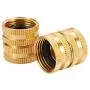 Metal Garden Hose to Hose Fitting Connect, Double Female Quick Swivel Connector Adapter Thread Size 3/4'' x 3/4'' Pipe,Female Quick Connector for Hose Metal Garden Hose to Hose Fitting Connect, Double Female Quick Swivel Connector Adapter Thread Size 3/4'' x 3/4'' Pipe,Female Quick Connector for Hose