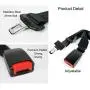Car Seat Belt Extender, Adjustable Seat Belt Extender Seat Safety Belt, 7 Inch, 8 Inch Type A Metal Tongue Seatbelt Extender Car Buckles for Most Cars (9-30 Inch, Black) Car Seat Belt Extender, Adjustable Seat Belt Extender Seat Safety Belt, 7 Inch, 8 Inch Type A Metal Tongue Seatbelt Extender Car Buckles for Most Cars (9-30 Inch, Black)