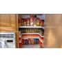 Spicy Shelf Deluxe - Expandable Spice Rack and Stackable Cabinet & Pantry Organizer (1 Set of 2 shelves) - As seen on TV