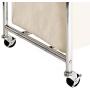 Seville Classics Mobile 3-Bag Heavy-Duty Laundry Hamper Sorter Cart