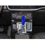 Lunsom Metal Car Gear Head Aluminum Alloy Short Stick Shift Handle Knob Fit Most Automatic Manual Transmission Vehicle (Blue)