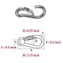 GOODTDO Swing Chair Hanging Chain, Stainless Steel Hardware Hanger String with 2 Carabiner for Porch Swing, Hammock, Rope, Tire, Punching Bags, Ceiling Mount Indoor Outdoor 330LB Capacity GOODTDO Swing Chair Hanging Chain, Stainless Steel Hardware Hanger String with 2 Carabiner for Porch Swing, Hammock, Rope, Tire, Punching Bags, Ceiling Mount Indoor Outdoor 330LB Capacity