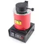 Metal Melting Furnace,2KG Melting Furnace Smelting Furnace for Foundry Metal Smelter Kiln Kit,Crucible Tongs Smelting Recycling Scrap Refining Jewelry Casting Electronic Furnace