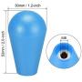 uxcell Ellipse Oval Joystick Head Rocker Ball Top Handle American Type Arcade Game DIY Parts Replacement Blue Black 2Pcs