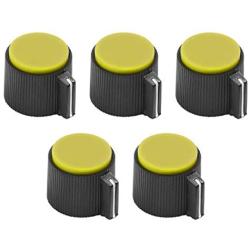 Anderson Minelab Excalibur Knob Set - Yellow - 0919