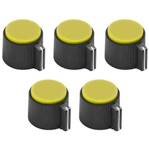 Anderson Minelab Excalibur Knob Set - Yellow - 0919