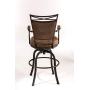 Hillsdale Bridgetown Swivel Tilt Counter Stool, Aged Bronze Finish