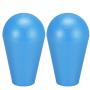 uxcell Ellipse Oval Joystick Head Rocker Ball Top Handle American Type Arcade Game DIY Parts Replacement Blue 2Pcs
