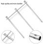 Hisencn Replacement Rebuild Kit fits Sonoma CGR27, CGR27LP, CGR30, CGR30LP Gas Grill Stainless Steel Burner, Stainless Steel Heat Plates Tent